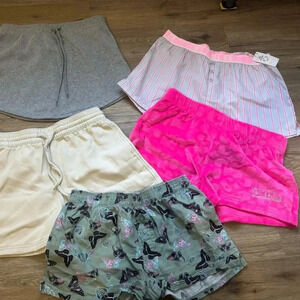 BUNDLE OF 5 SHORTS | NWOT | Various Colors | XS-S